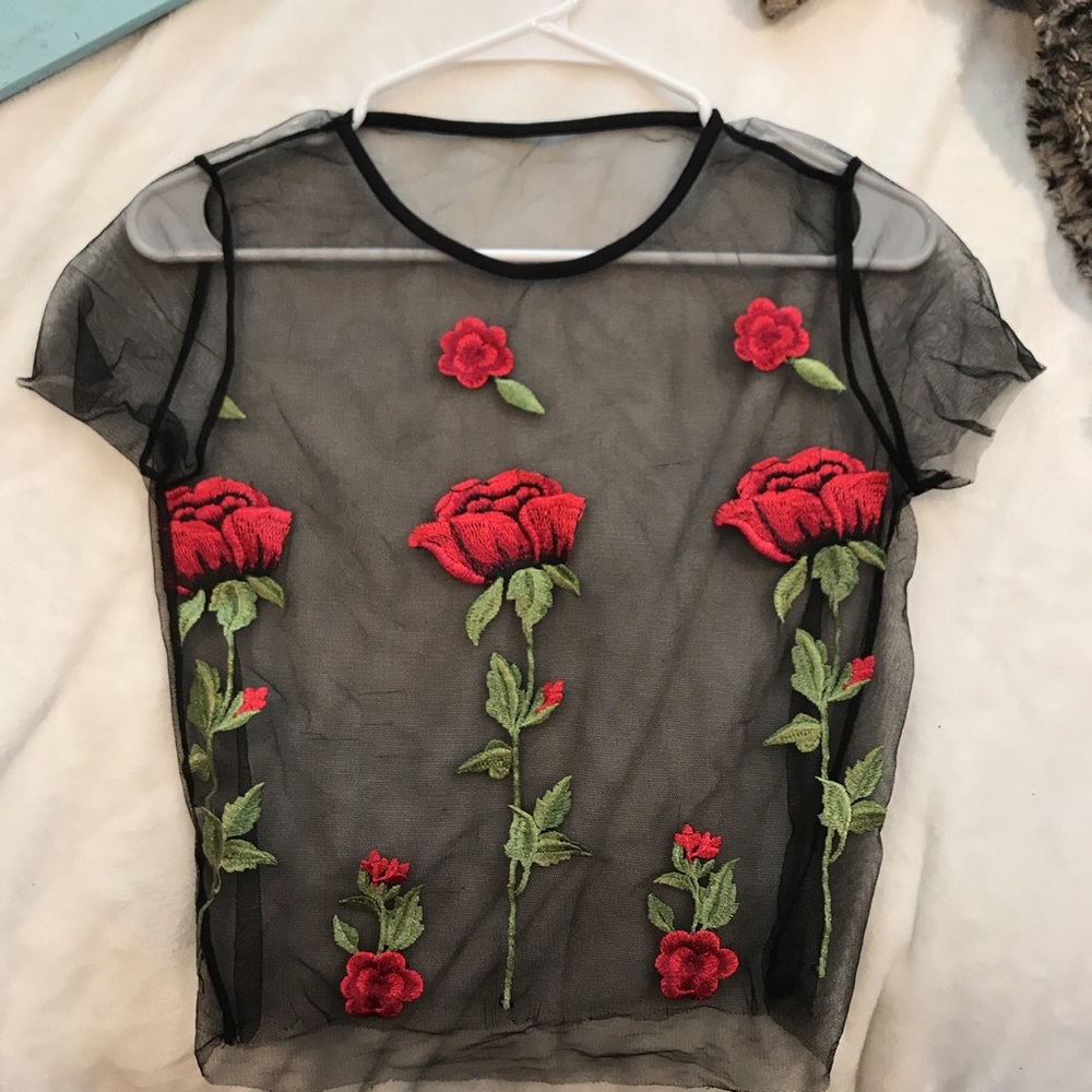 Rose shirt!